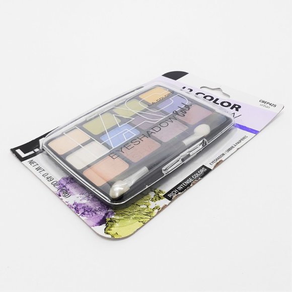 L.A. COLORS 12 COLORS EYESHADOW PALETTE URBAN - Picture 3 of 4